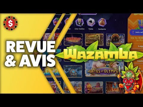 Wazamba Casino 🌿 Revue et Avis casino en ligne 🎰 (500€ + 200 free spins bonus)