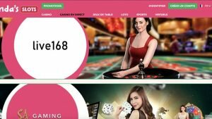 capture d'écran site web lindas slots casino casino en direct