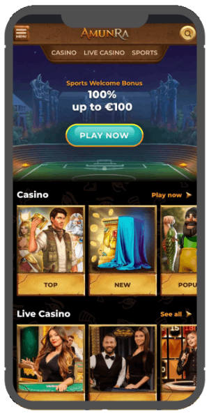 amunra casino version mobile